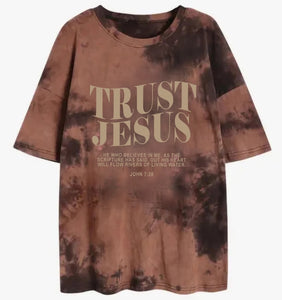 Trust Jesus Oversize Tee (Women)