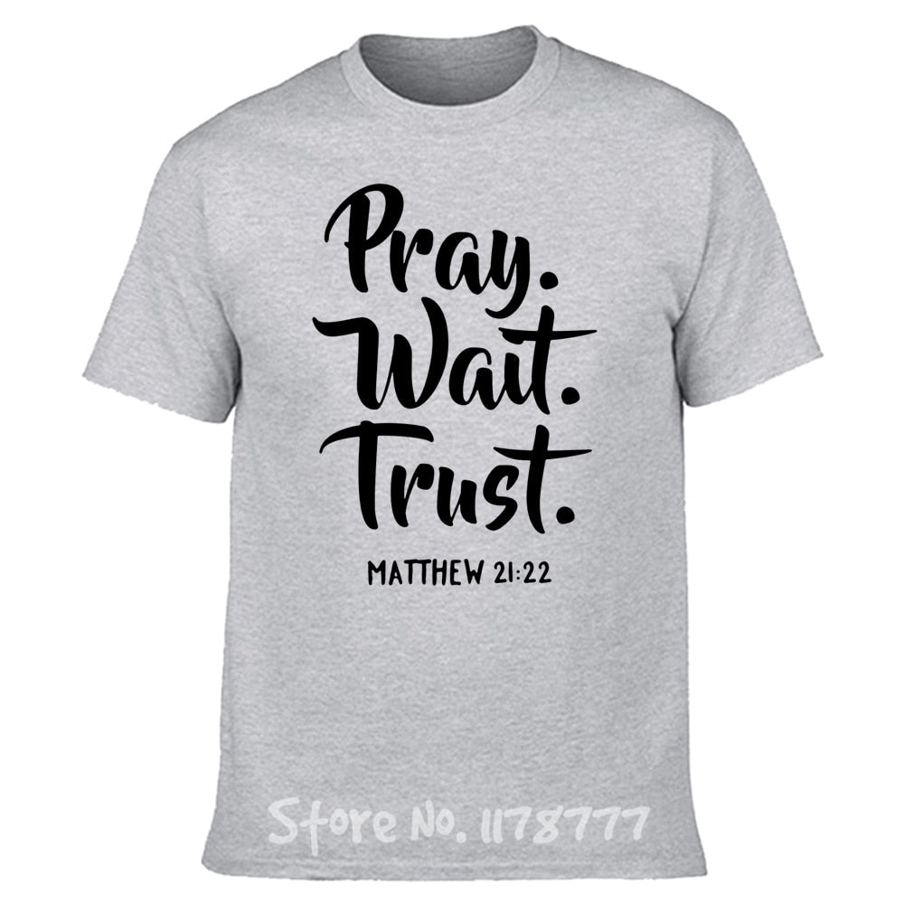 Pray Wait Trust Tee (Men)