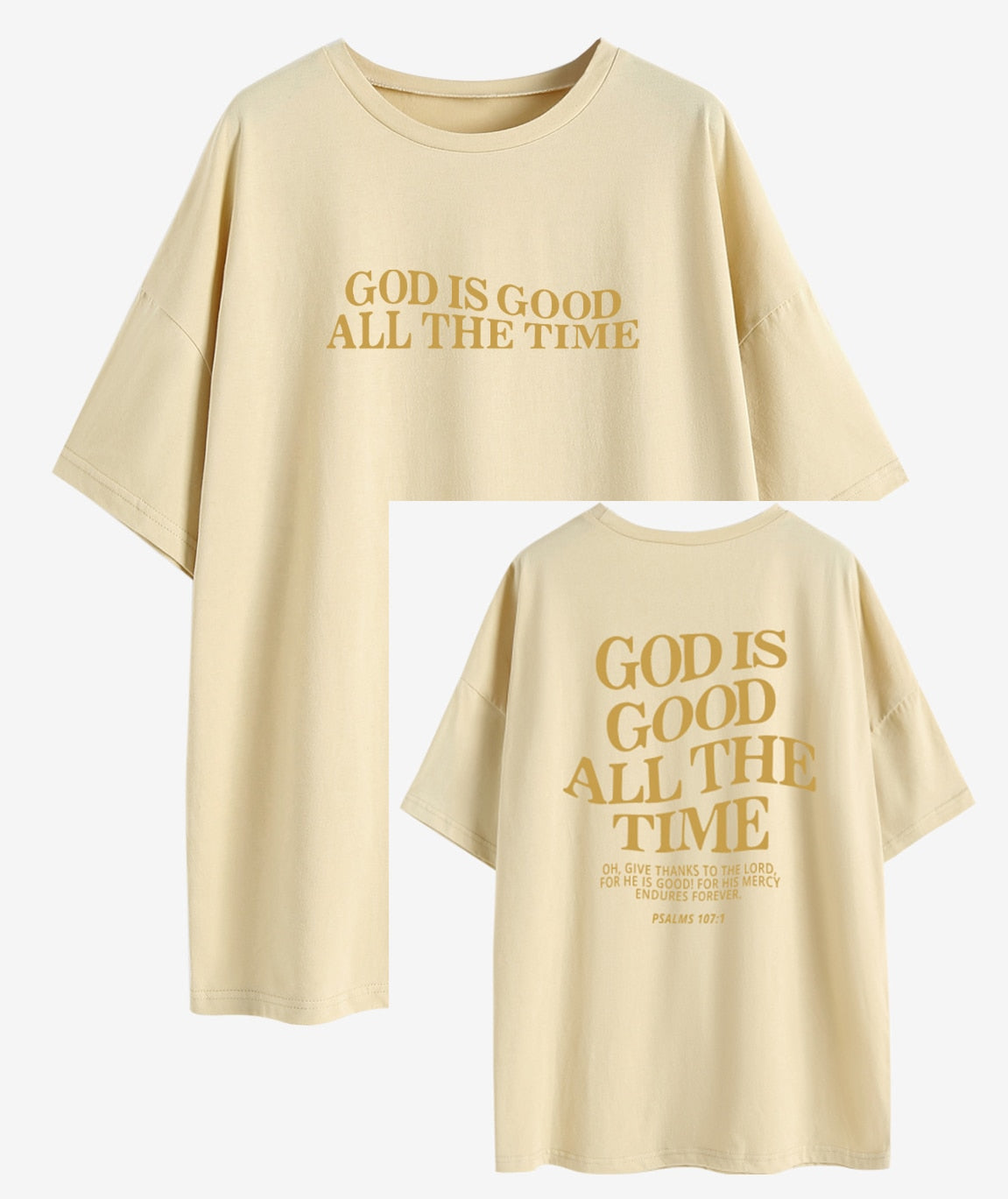 God is Good Oversize Tee (Women)