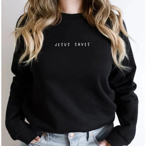 Jesus Saves Sweater (Women)