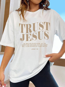 Trust Jesus Oversize Tee (Women)