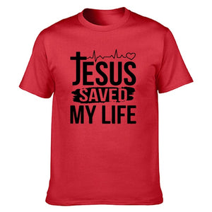 Jesus Saved My Life Tee (Men)