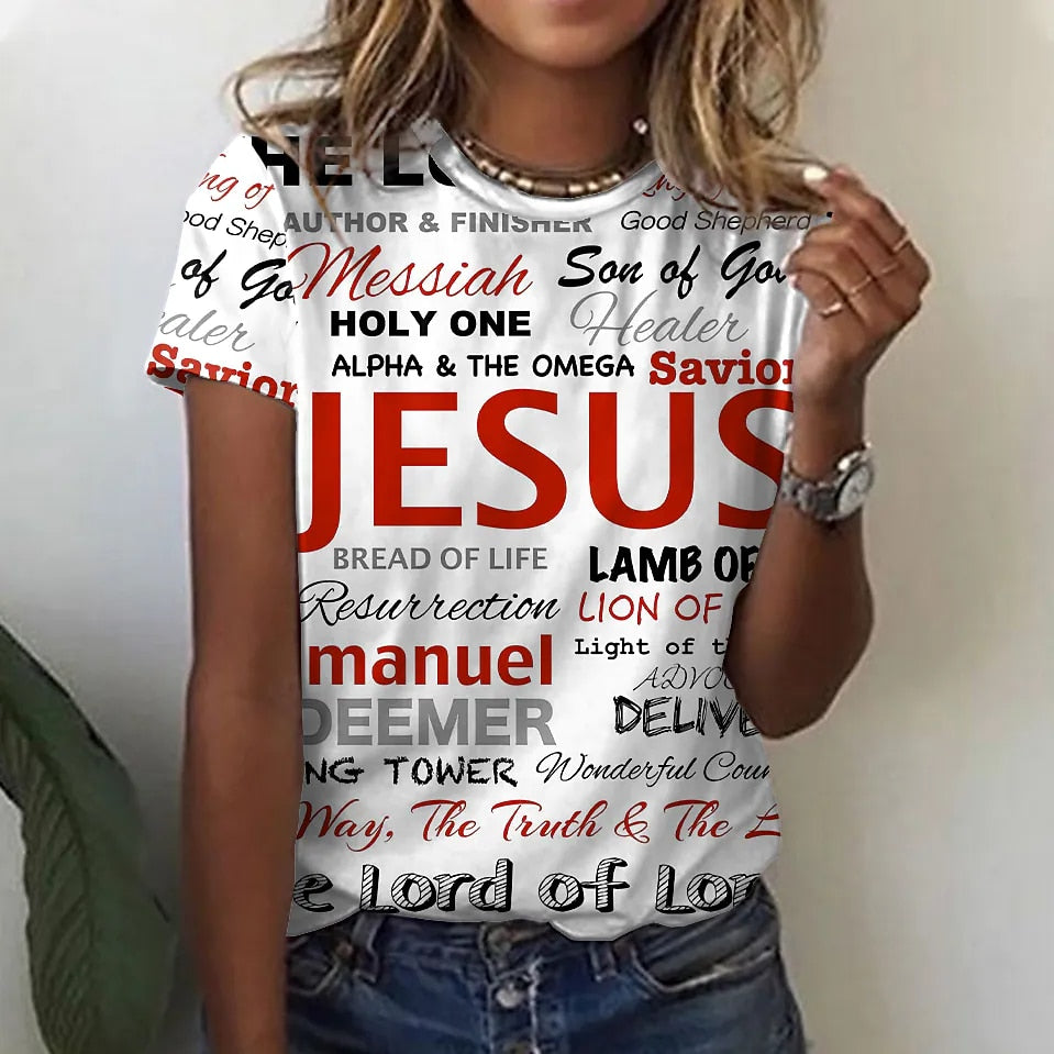 Jesus Names Tee (Women)