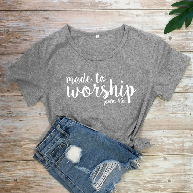 Made To Worship Tee (Women)