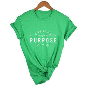 Created with A Purpose Tee (Women)