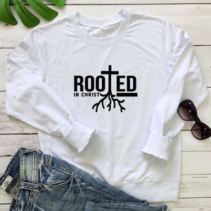 Rooted in Christ Sweater (Unisex)