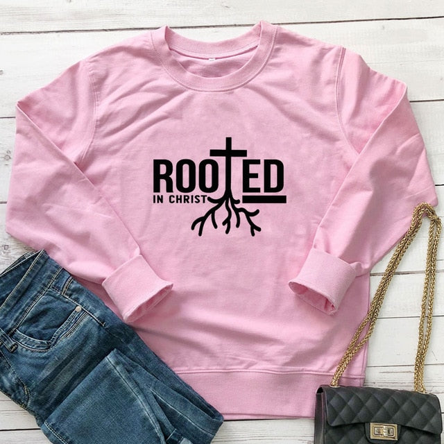 Rooted in Christ Sweater (Unisex)